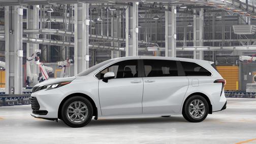 White 2026 Toyota Sienna LE