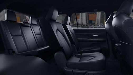 Black 2026 Toyota Highlander Hybrid Base