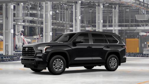 Black 2026 Toyota Sequoia SR5