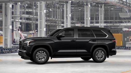 Black 2026 Toyota Sequoia SR5