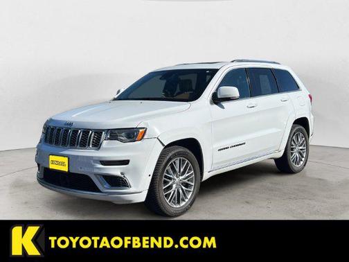 Bright White Clearcoat 2017 Jeep Grand Cherokee Summit