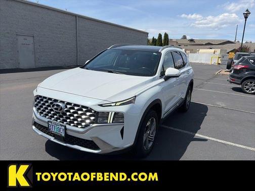 Quartz White 2022 Hyundai SANTA FE SEL 2.4