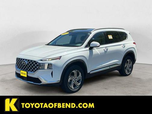 Quartz White 2022 Hyundai SANTA FE SEL 2.4