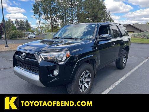 Midnight Black Metallic 2019 Toyota 4Runner TRD Off Road Premium