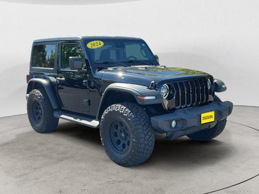 Black Clearcoat 2024 Jeep Wrangler Sport S