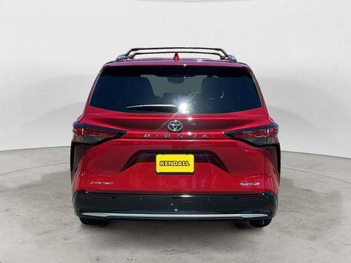Ruby Flare Pearl 2026 Toyota Sienna Platinum