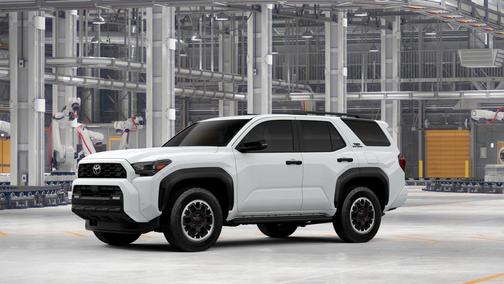 White 2026 Toyota 4Runner TRD Off Road Premium