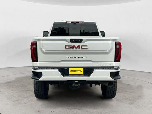 White Frost Tricoat 2025 GMC Sierra 3500 Denali