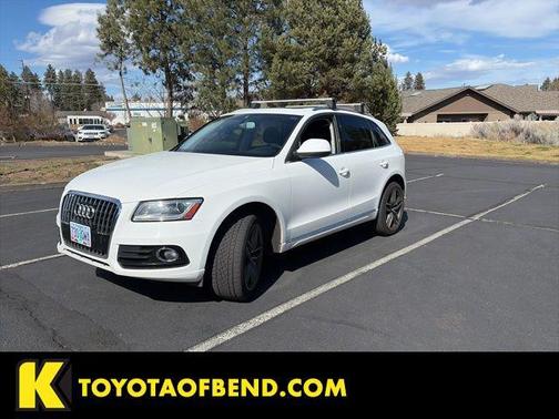 White 2014 Audi Q5 2.0T Premium Plus