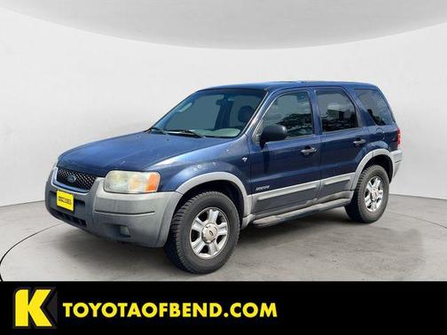 True Blue Clearcoat Metallic 2002 Ford Escape XLT