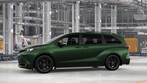 Green 2026 Toyota Sienna Woodland Edition