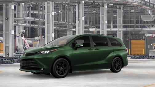 Green 2026 Toyota Sienna Woodland Edition