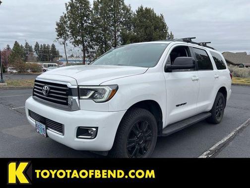 Super White 2019 Toyota Sequoia TRD Sport