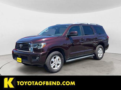 Sizzling Crimson Mica 2019 Toyota Sequoia SR5