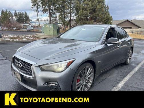Graphite Shadow 2018 INFINITI Q50 3.0t RED SPORT 400