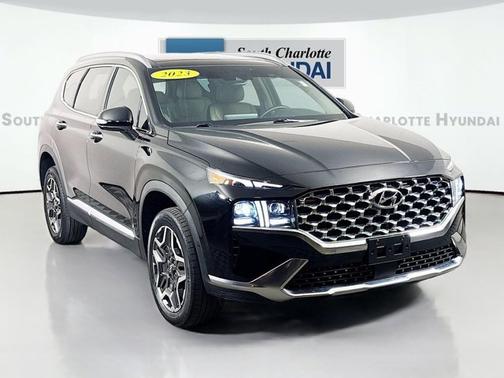 Black 2023 Hyundai SANTA FE Limited