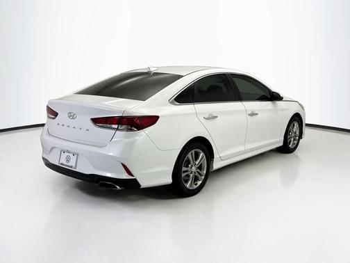 Quartz White Pearl 2018 Hyundai SONATA SEL