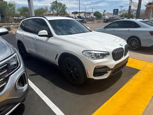 Alpine White 2021 BMW X3 sDrive30i