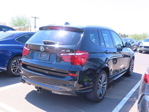 Black Sapphire Metallic 2015 BMW X3 xDrive28i