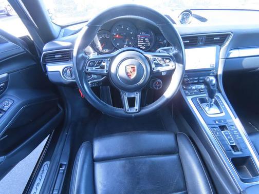 Night Blue Metallic 2017 Porsche 911 Carrera 4S Cabriolet