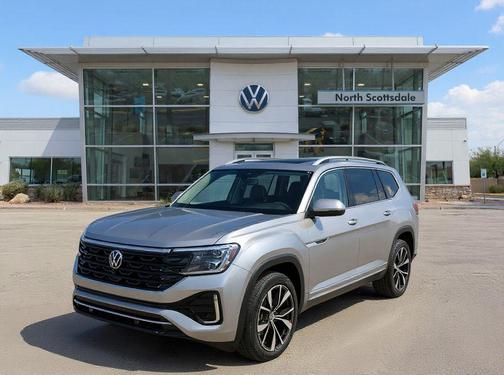 Silver Mist Metallic 2026 Volkswagen Atlas 2.0T SEL Premium R-Line 4MOTION