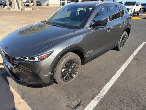 Machine Gray Metallic 2025 Mazda CX-5 2.5 Turbo Premium