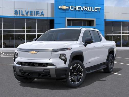 Summit White 2026 Chevrolet Silverado EV LT