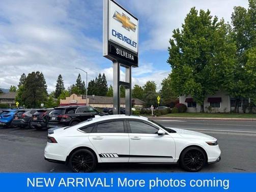 White 2024 Honda Accord Hybrid Touring