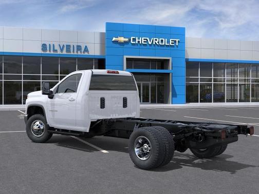 Summit White 2026 Chevrolet Silverado 3500 WT