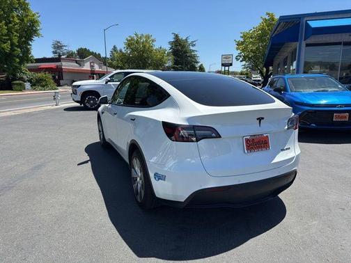 White 2021 Tesla Model Y Long Range