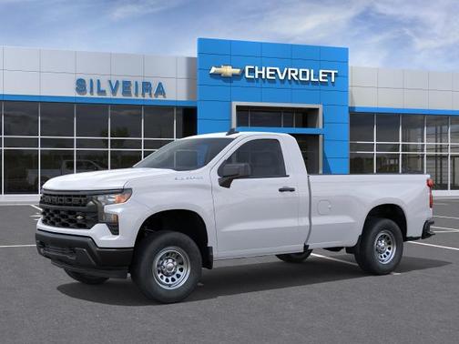 Summit White 2026 Chevrolet Silverado 1500 WT