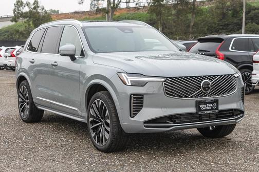 Gray Metallic 2026 Volvo XC90 Plug-In Hybrid T8 Plus 7-Seater