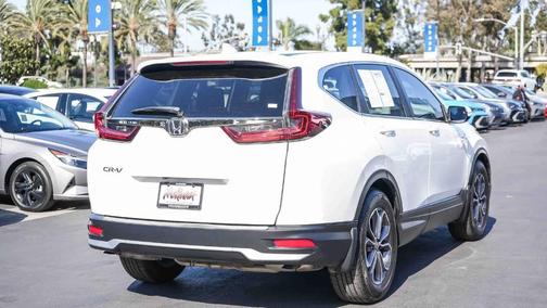 Platinum White Pearl 2022 Honda CR-V EX