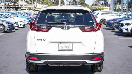 Platinum White Pearl 2022 Honda CR-V EX