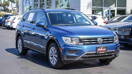 Silk Blue Metallic 2019 Volkswagen Tiguan 2.0T SE