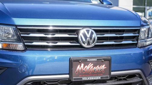Silk Blue Metallic 2019 Volkswagen Tiguan 2.0T SE