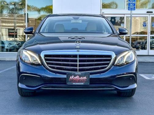 Blue 2017 Mercedes-Benz E-Class E 300