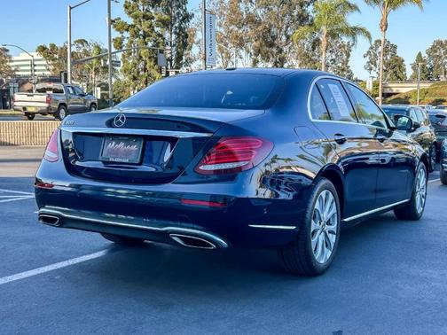 Blue 2017 Mercedes-Benz E-Class E 300