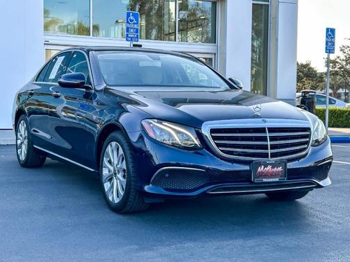 Blue 2017 Mercedes-Benz E-Class E 300