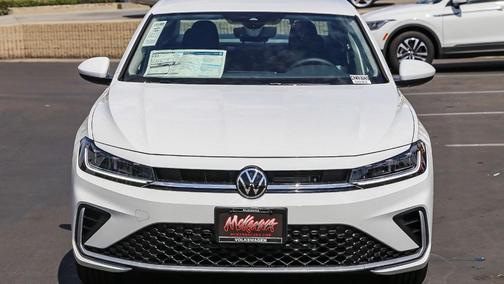 Pure White 2025 Volkswagen Jetta 1.5T S