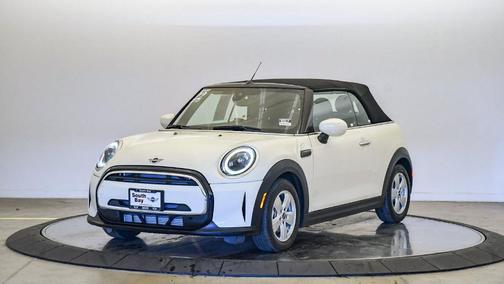 Pepper White 2022 MINI Convertible Cooper