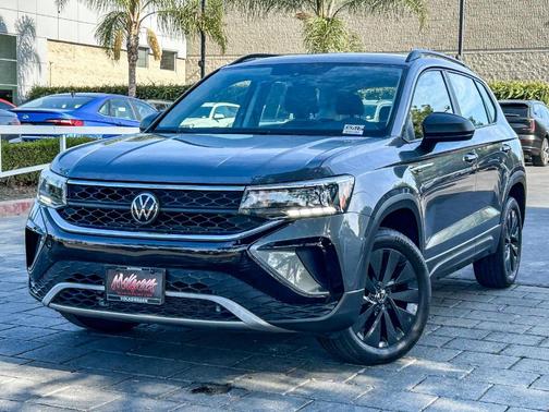 Platinum Gray Metallic 2023 Volkswagen Taos 1.5T S