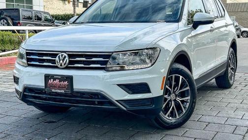 Pure White 2020 Volkswagen Tiguan 2.0T SE