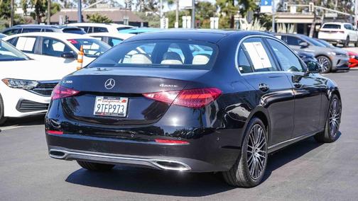 Obsidian Black Metallic 2023 Mercedes-Benz C-Class C 300 4MATIC