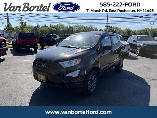 Shadow Black 2022 Ford EcoSport S