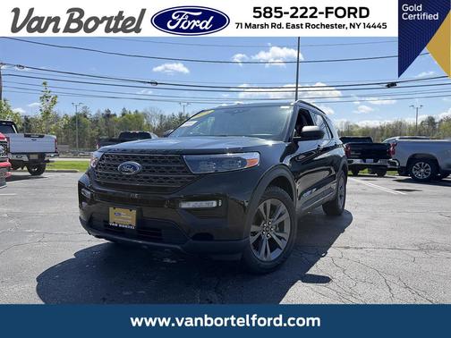 Agate Black Metallic 2021 Ford Explorer XLT