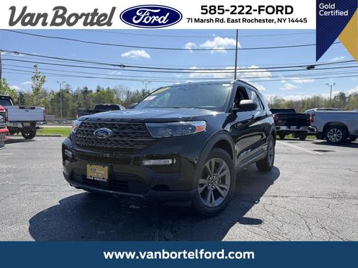 Agate Black Metallic 2021 Ford Explorer XLT