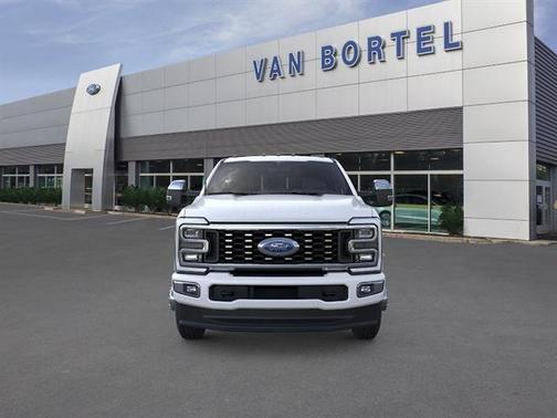 Star White Metallic Tri-Coat 2026 Ford F-350 Platinum