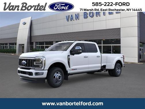 Star White Metallic Tri-Coat 2026 Ford F-350 Platinum
