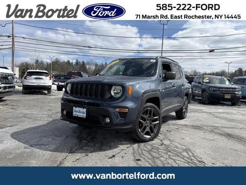 Slate Blue Pearlcoat 2021 Jeep Renegade 80th Anniversary 4x4